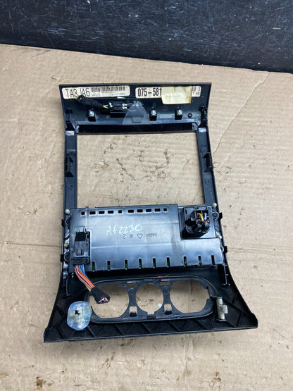 2004 to 2008 Ford F150 Radio Climate Dash Bezel Surround Black AF2230 DW3