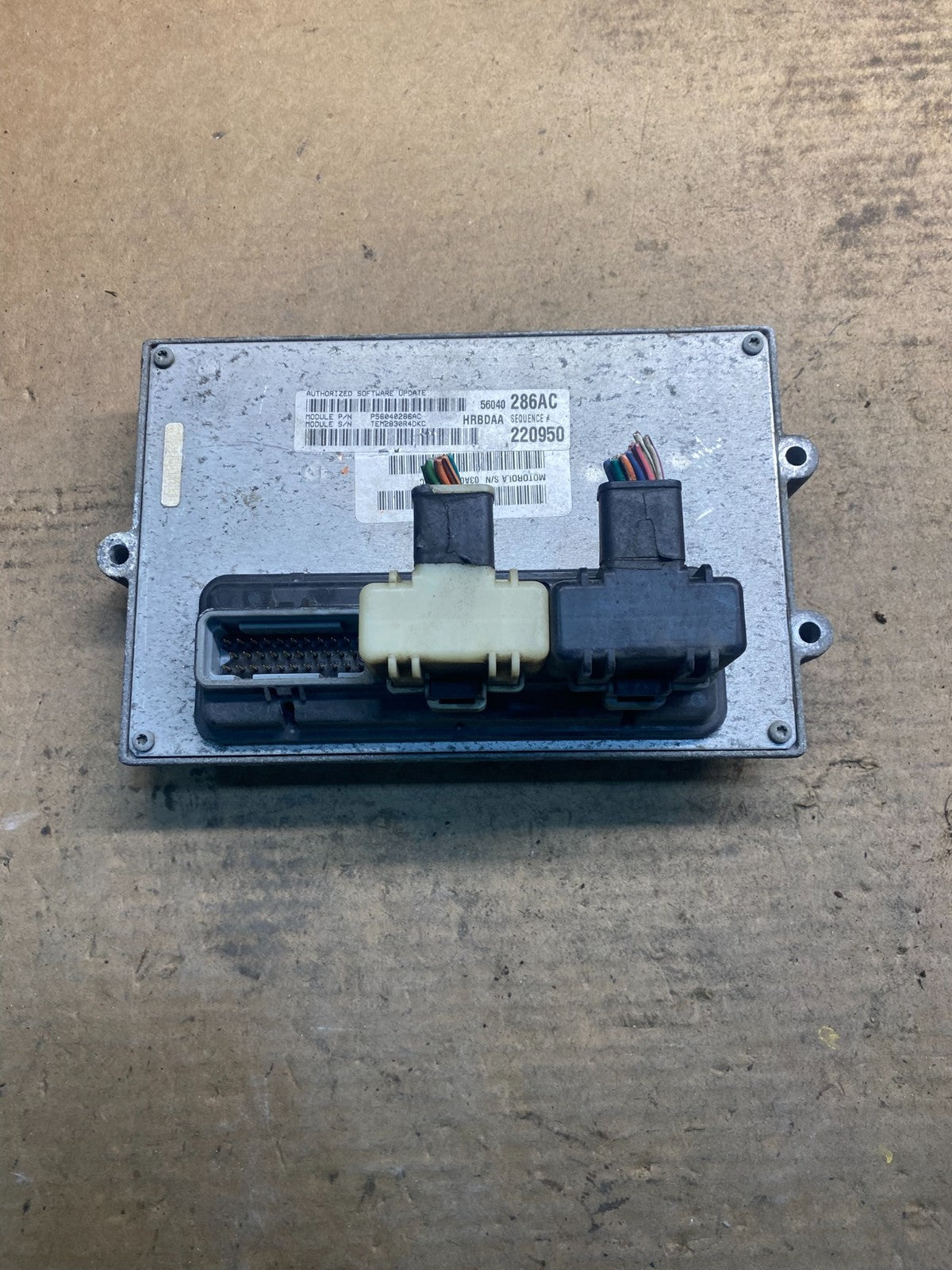 2001 Dodge Ram 1500 Engine Computer 5.9L ECM ECU OEM aa2812 DG2