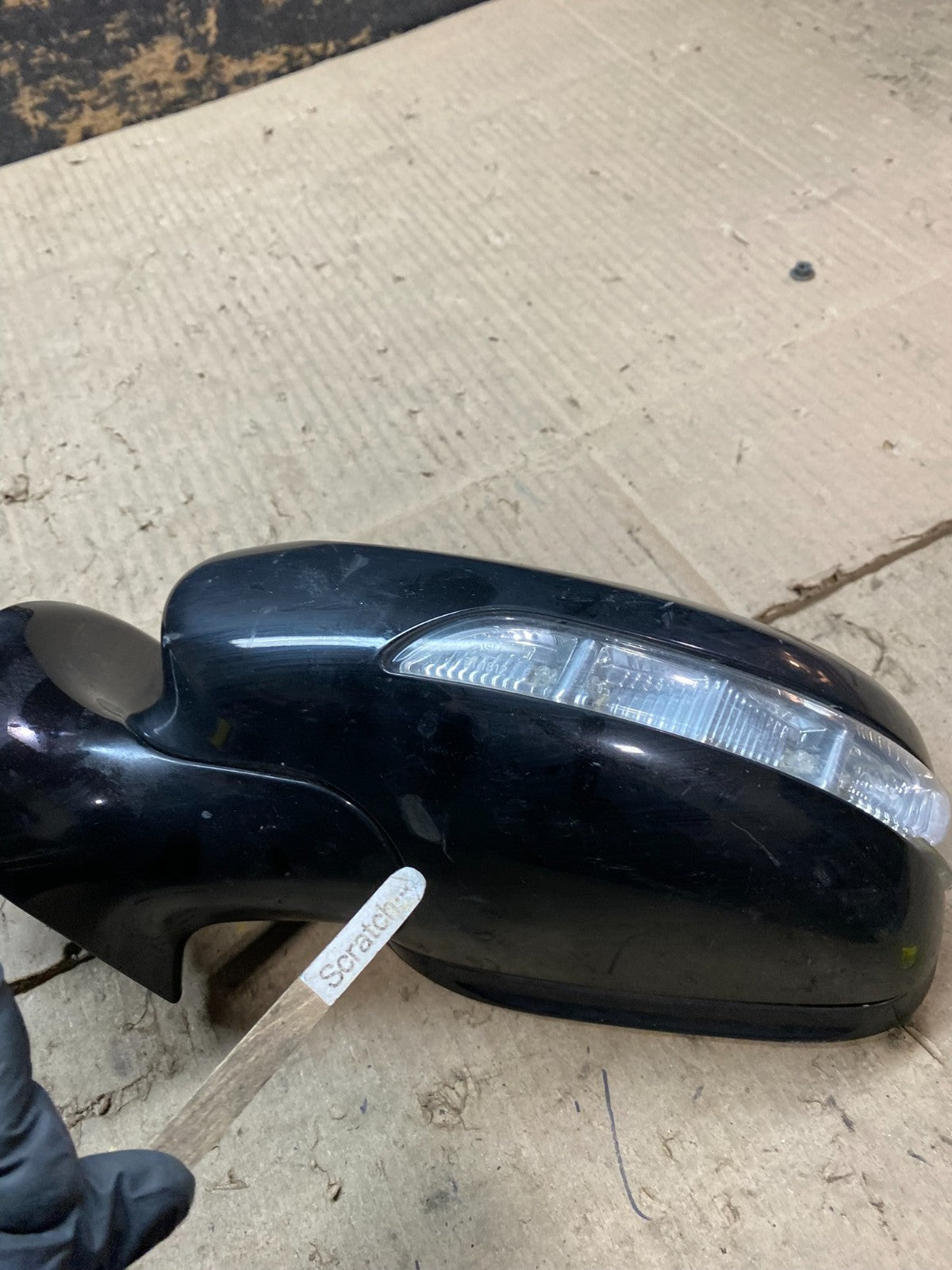 2007-2009 Mercedes E-Class Left Driver Lh Side Door Mirror Turn Signal W4033 MS7