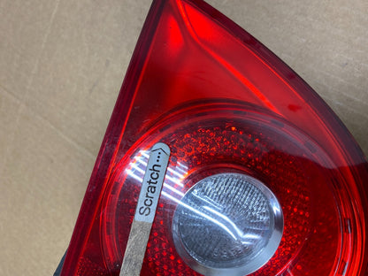 2006-2009 Volkswagen Golf Driver Left Side Tail Light Inner Trunk Lid O6679 DW3