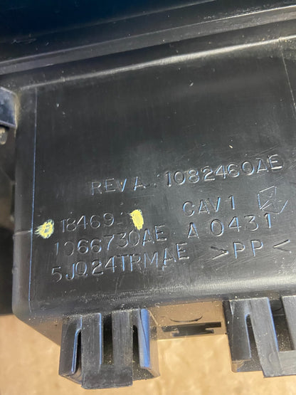2005-2009 Dodge Durango Heat AC Climate Temperature Control Radio Bezel AE44676