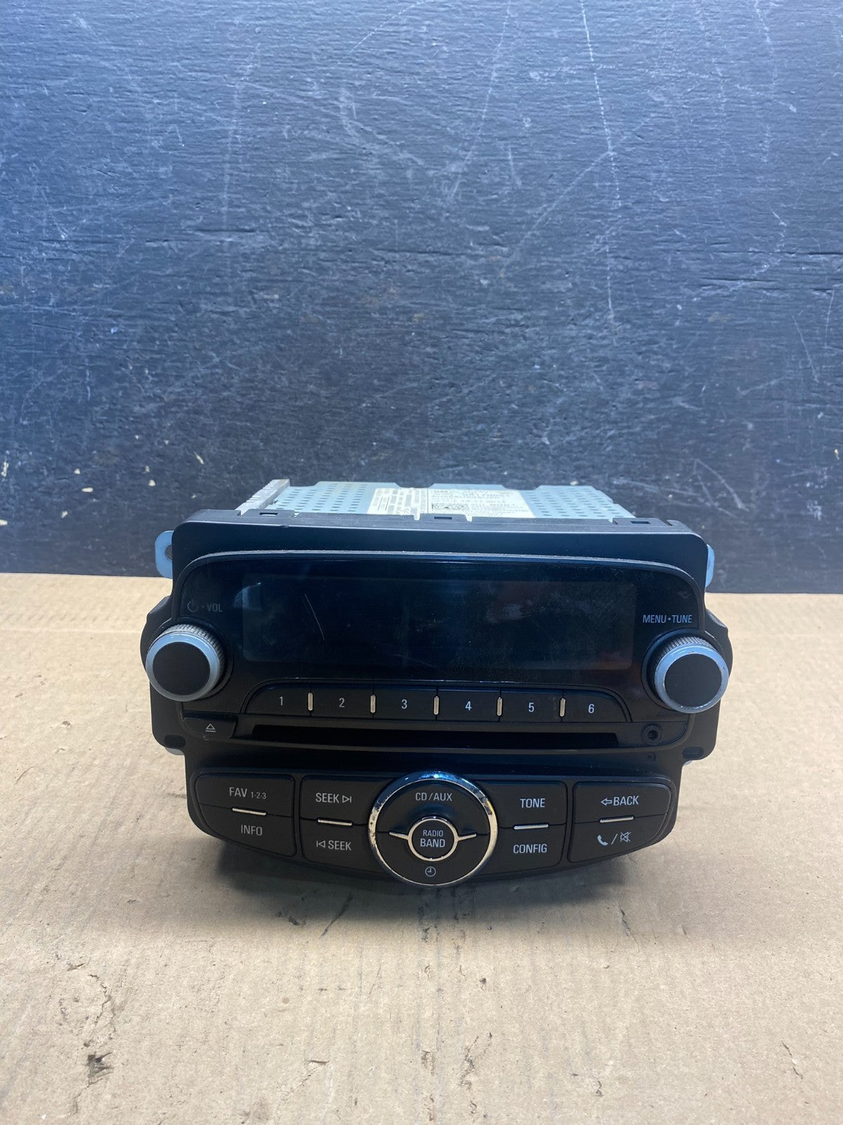2012 2013 2014 2015 Chevrolet Sonic Dash Radio AM/FM CD Player Aux ah4784 DG0
