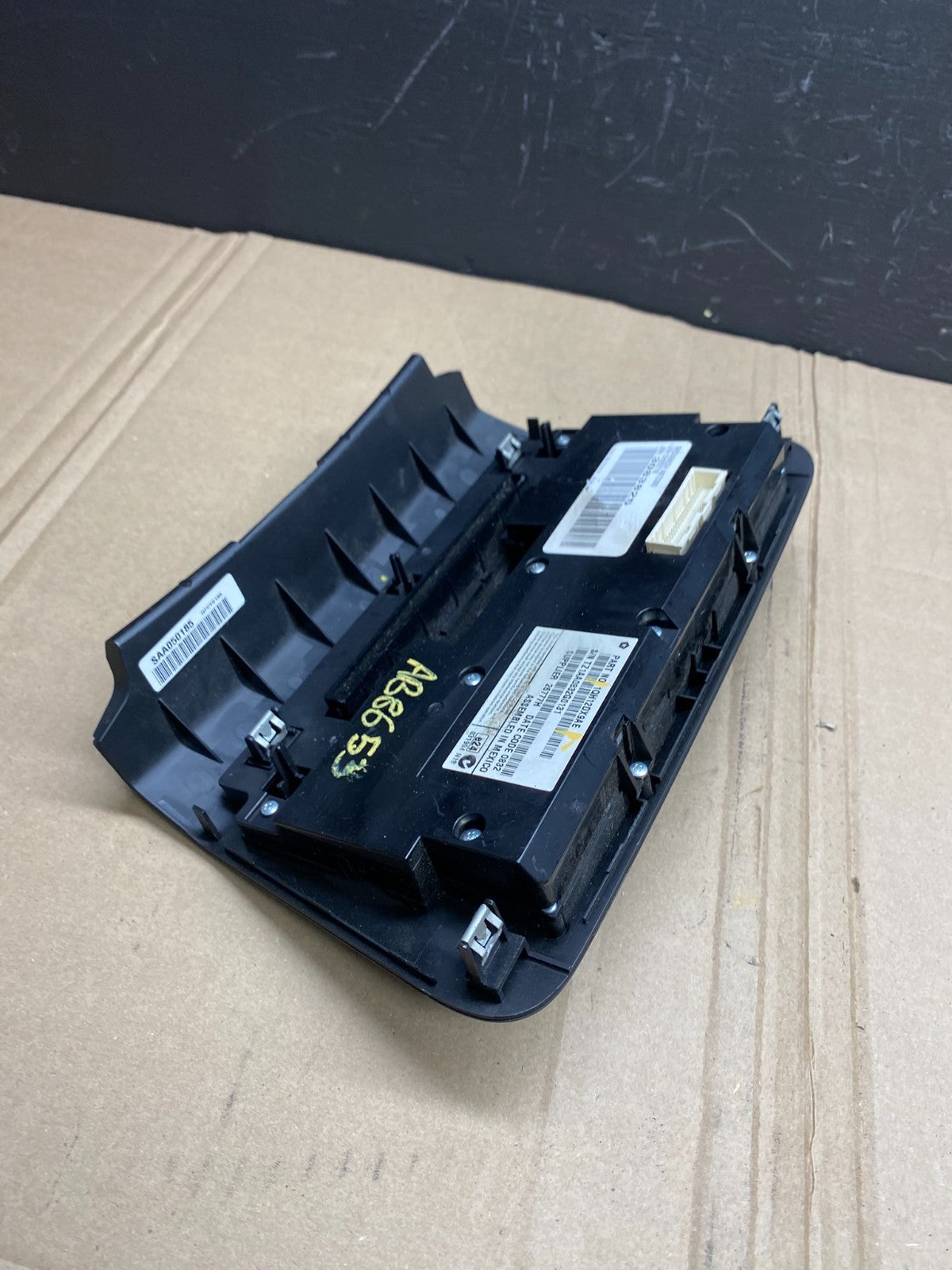 2011 to 2014 Dodge Charger Audio Climate Control Panel ab8653 DG3