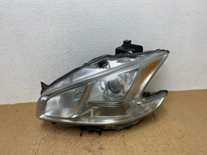 Halogen 2009 to 2014 Nissan Maxima Left Driver LH Side Headlight AD0627 DW0