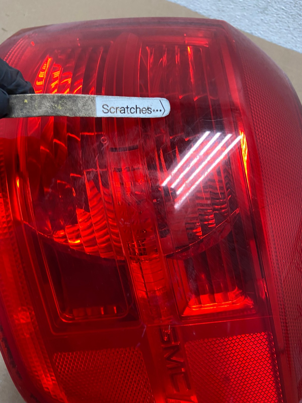 2010 to 2017 GMC Terrain Halogen Right Passenger Rh Side Tail Light AF4488 LK3