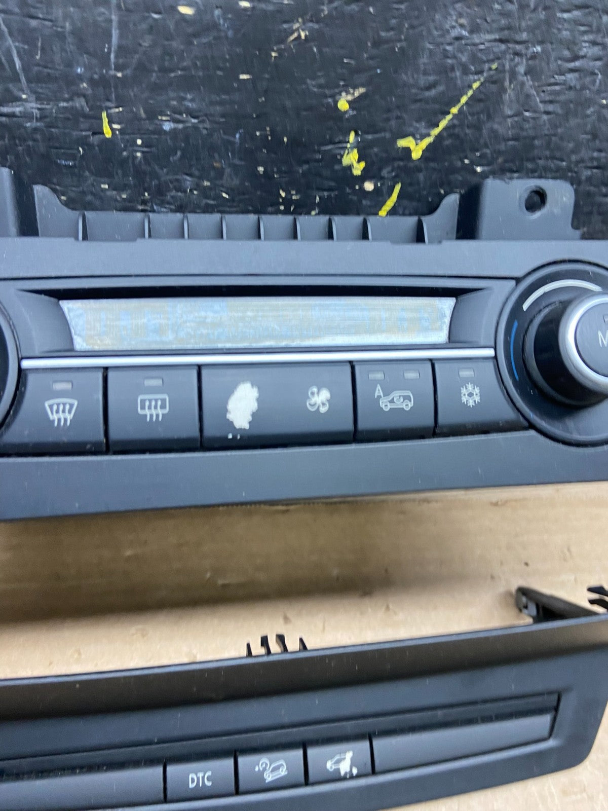 2007-2013 Bmw X5 AC Heater Climate Control Temperature Panel Trim Oem X1140 DG1