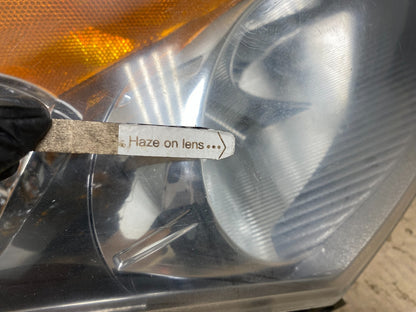 Sedan 2007 to 2009 Nissan Altima Right Passenger Halogen Headlight AH5997 DW5