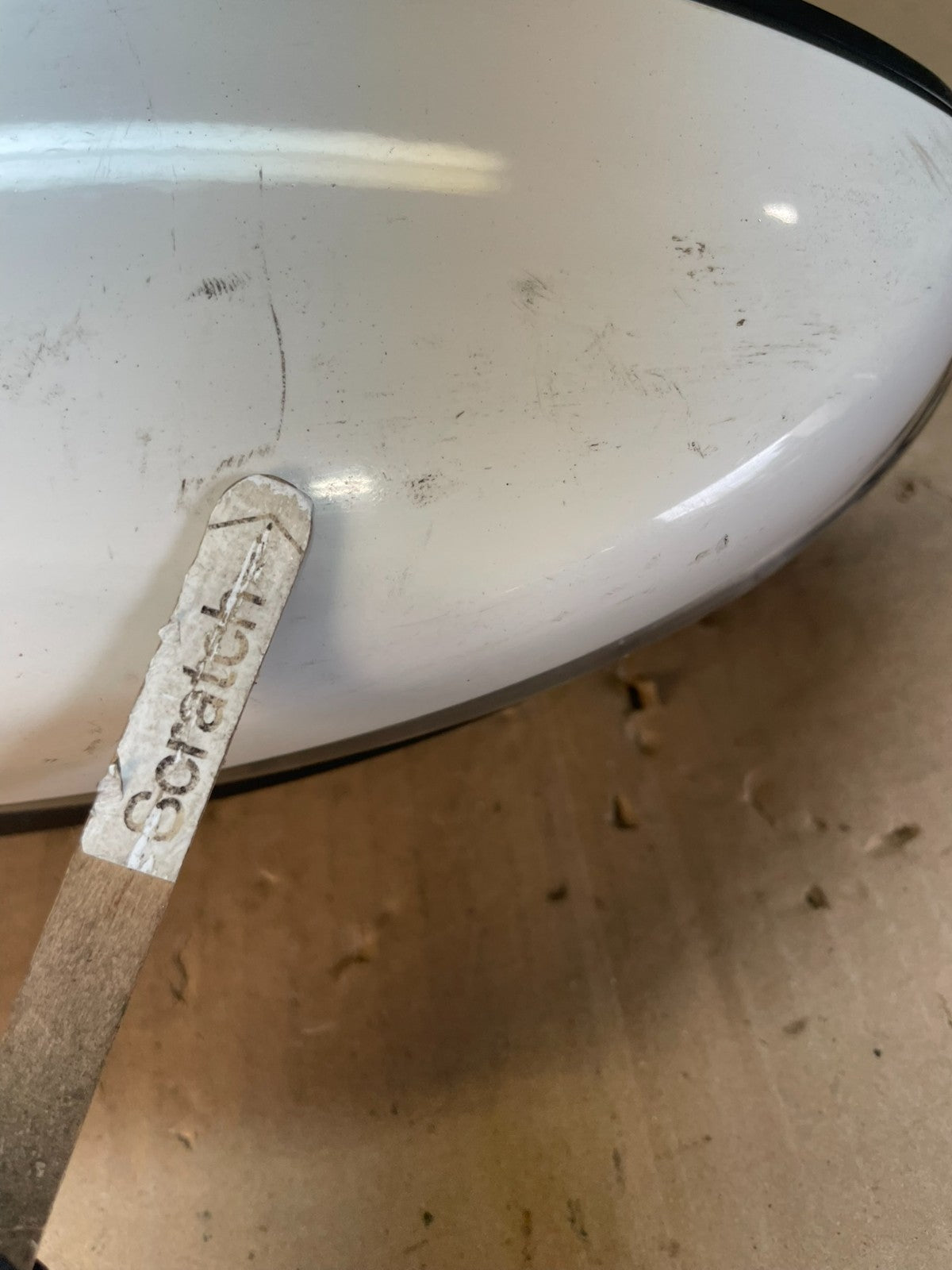 2009 to 2012 Volkswagen CC Left Driver LH Power Door View Mirror AD8683 DW7