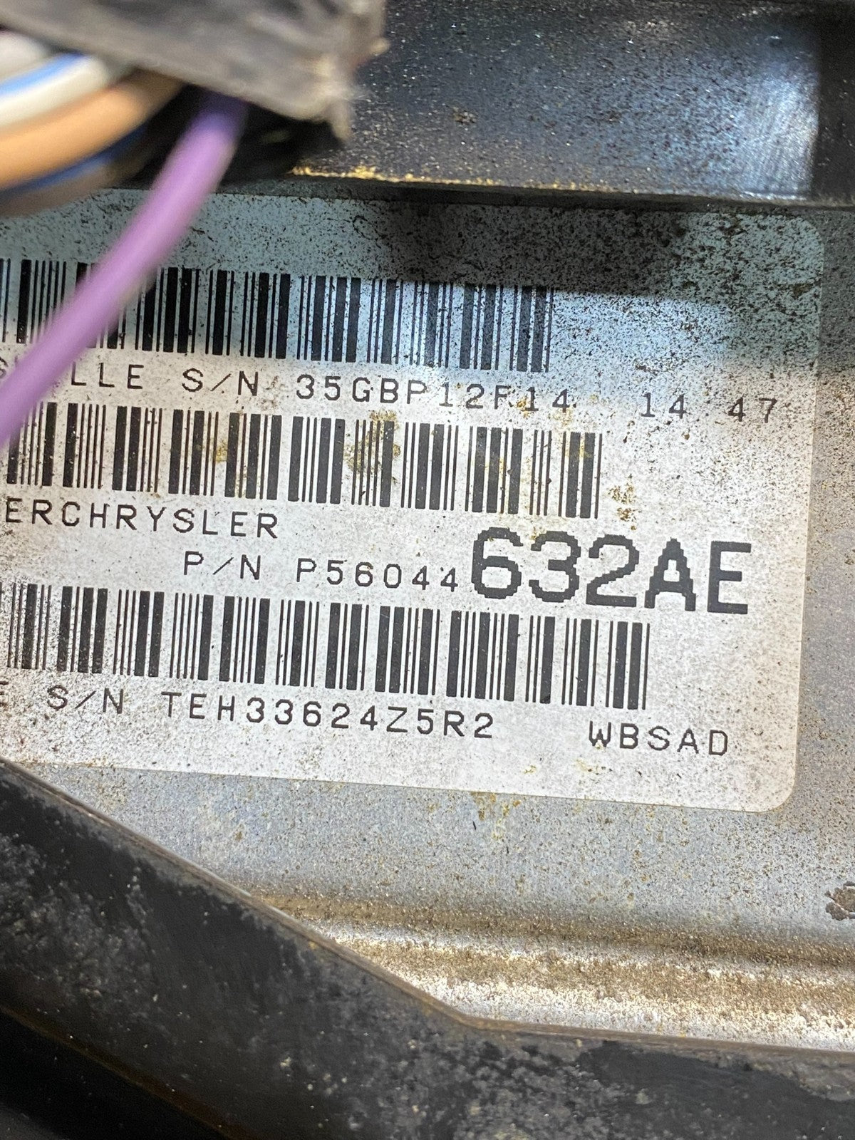 2003 Jeep Grand Cherokee 4.0L ECM ECU Engine Control Computer Module ah2049 DG2