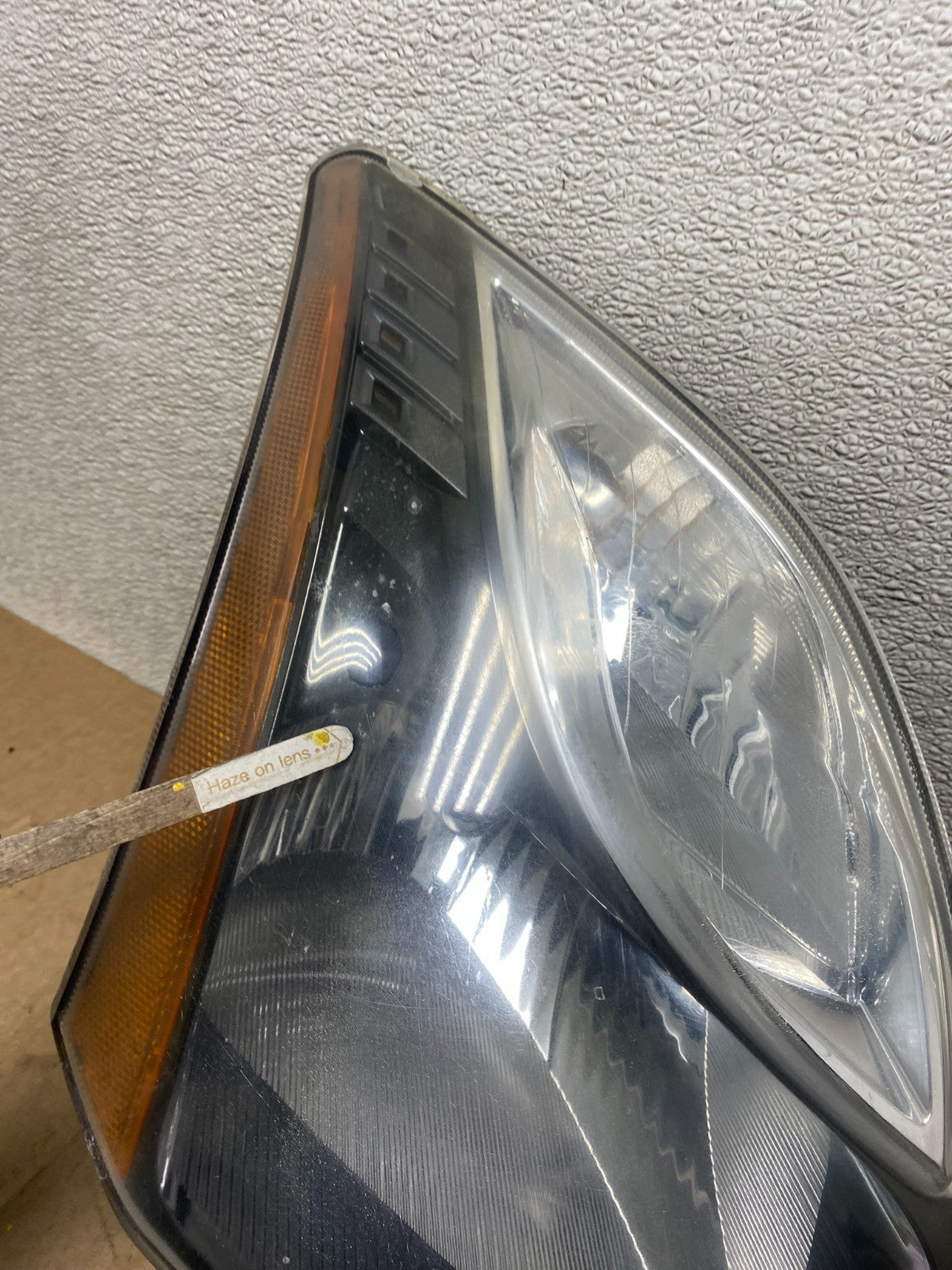 2010-2012 Nissan Sentra Halogen Left+Right Black Headlights W9033 DW10