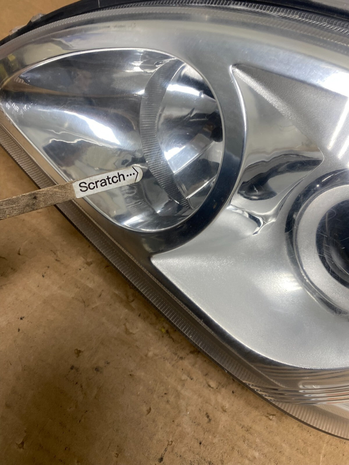 2002 - 2005 Mercedes ML ML350 ML500 Left Driver LH Halogen Headlight M6983 DW5