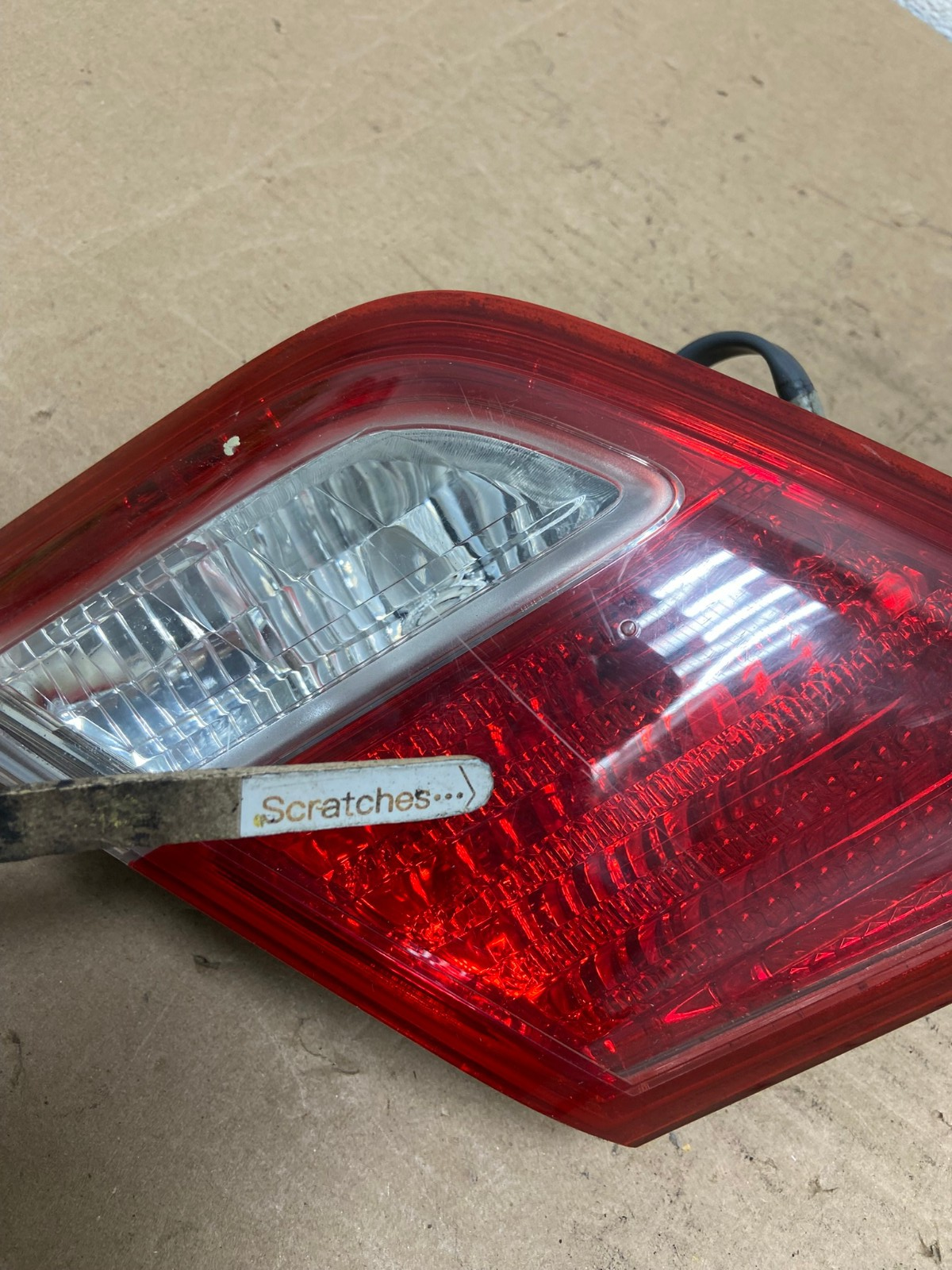 2007 2008 2009 Toyota Camry Left Driver Tail Light Trunk Lid Inner AH9552 LK3