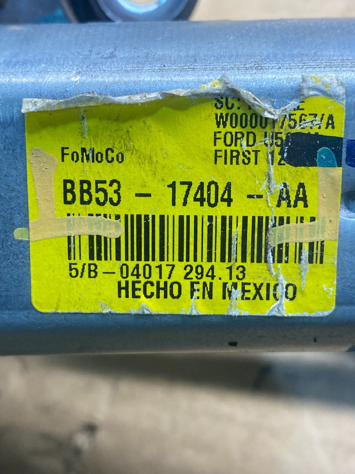 2011 to 2019 Ford Explorer Rear Windshield Wiper Motor AF6635 DG8