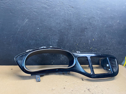 2013 to 2016 Dodge Dart Dash Speedometer Cluster Radio Trim Bezel Black S3124 DG1
