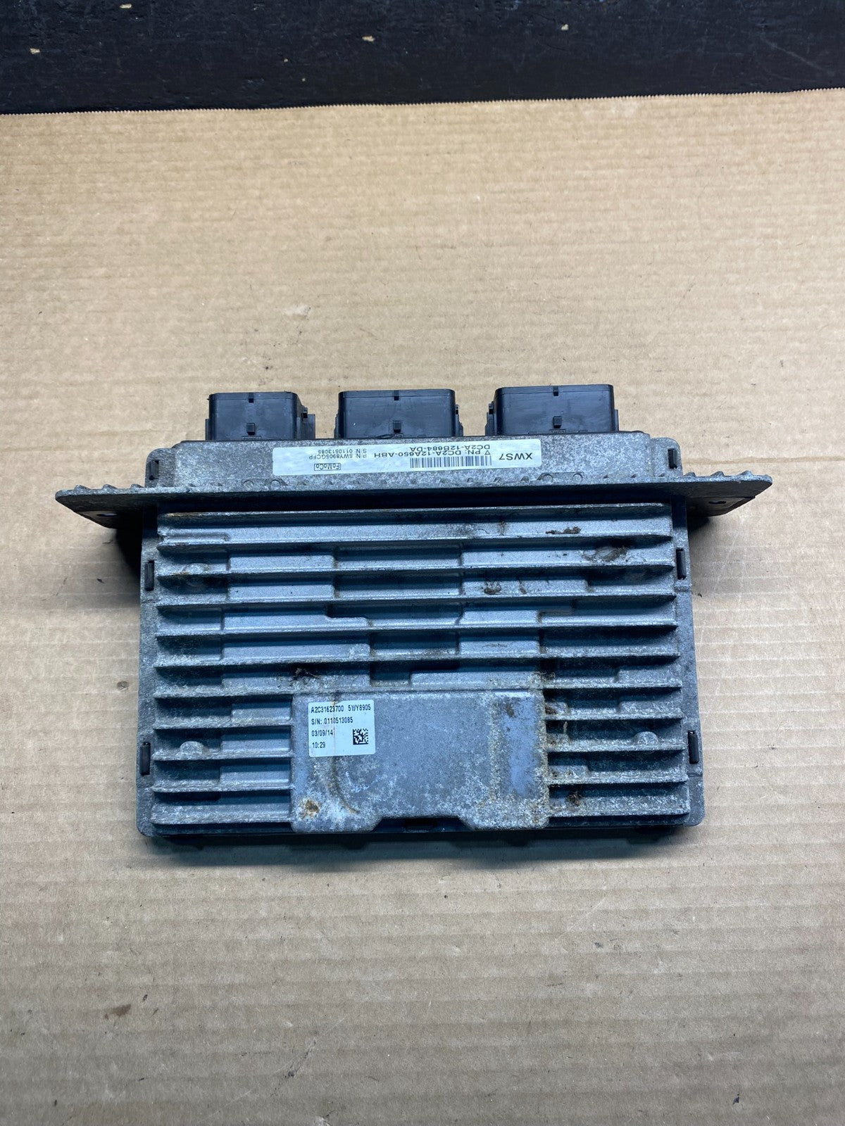 2013 to 2014 6.8L V10 Engine Control Module ECU ECM DC2A-12A650-ABH AF7768 DG1