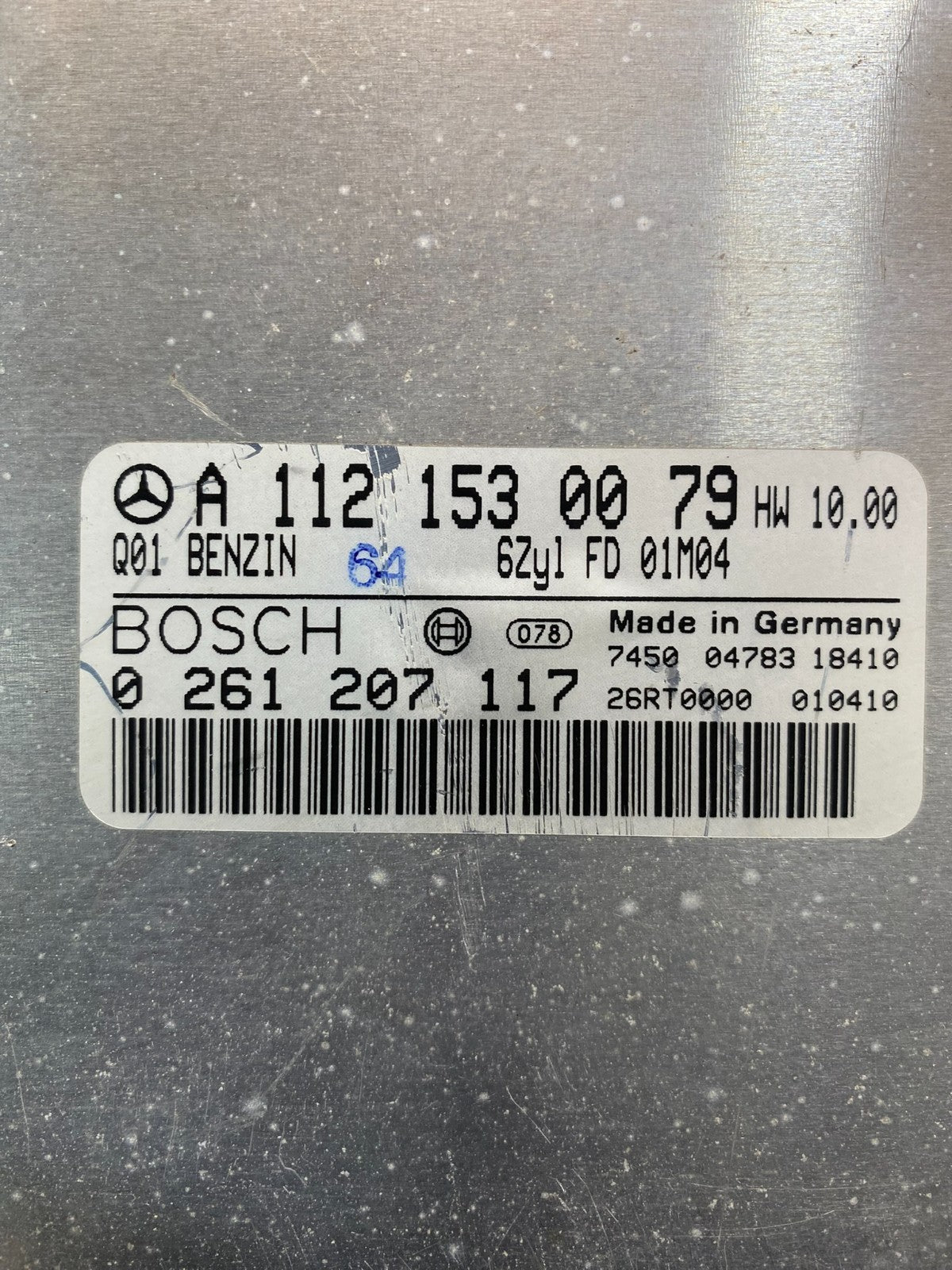 1999 to 2005 Mercedes E320 CLK320 Engine Control Unit ECU Module AD3422 DG2