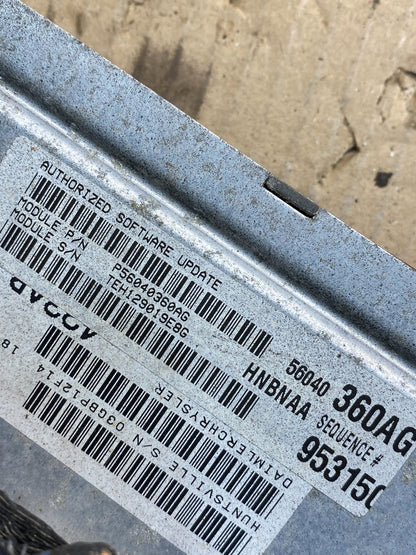 2001 Dodge Dakota Engine Computer ECM ECU PCM 4.7L p56040360ag AJ0203 DG2