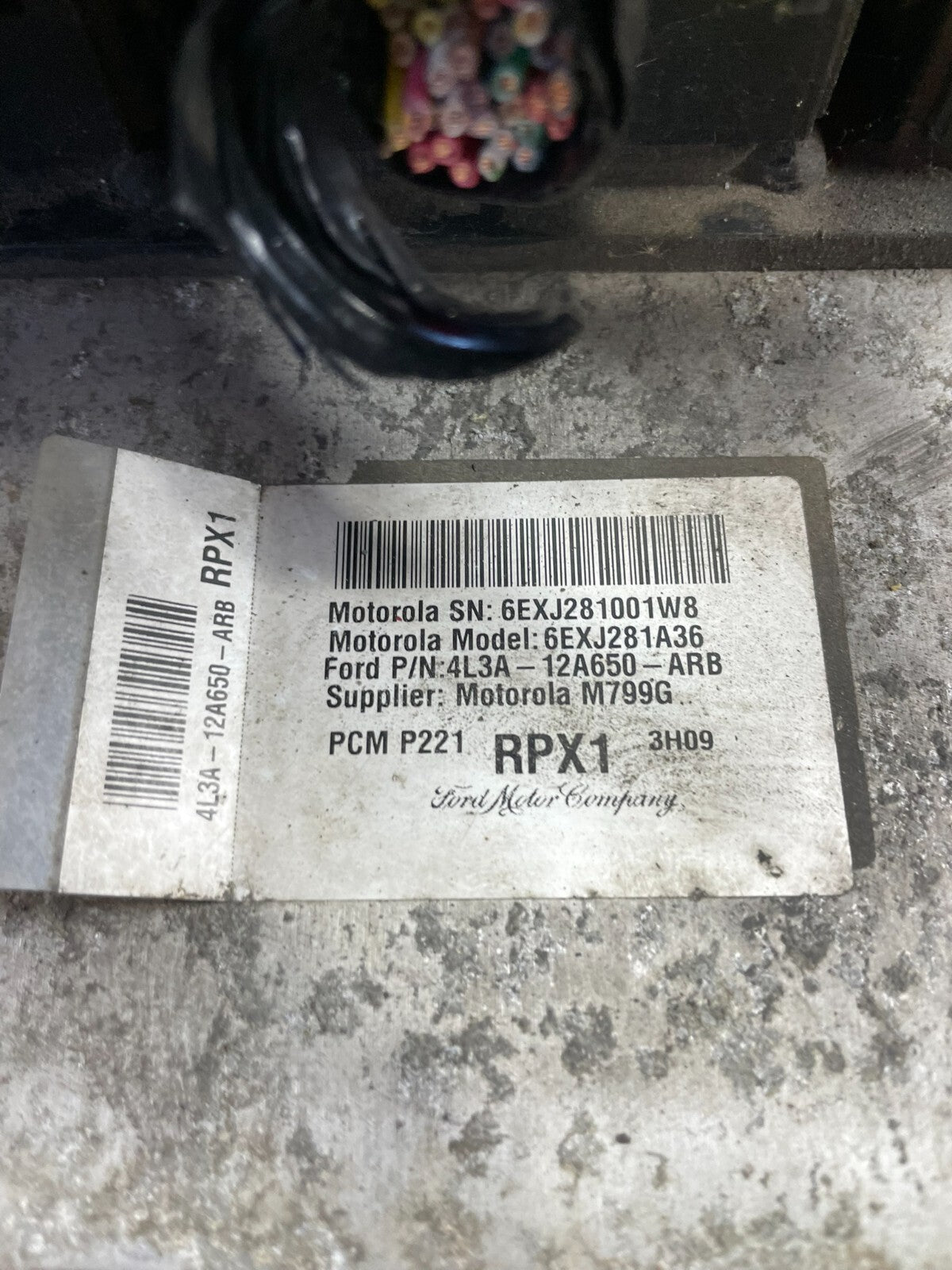 2004 Ford F-150 F150 5.4L Engine Control Computer 4L3A-12A650-ARB L1476 DG3