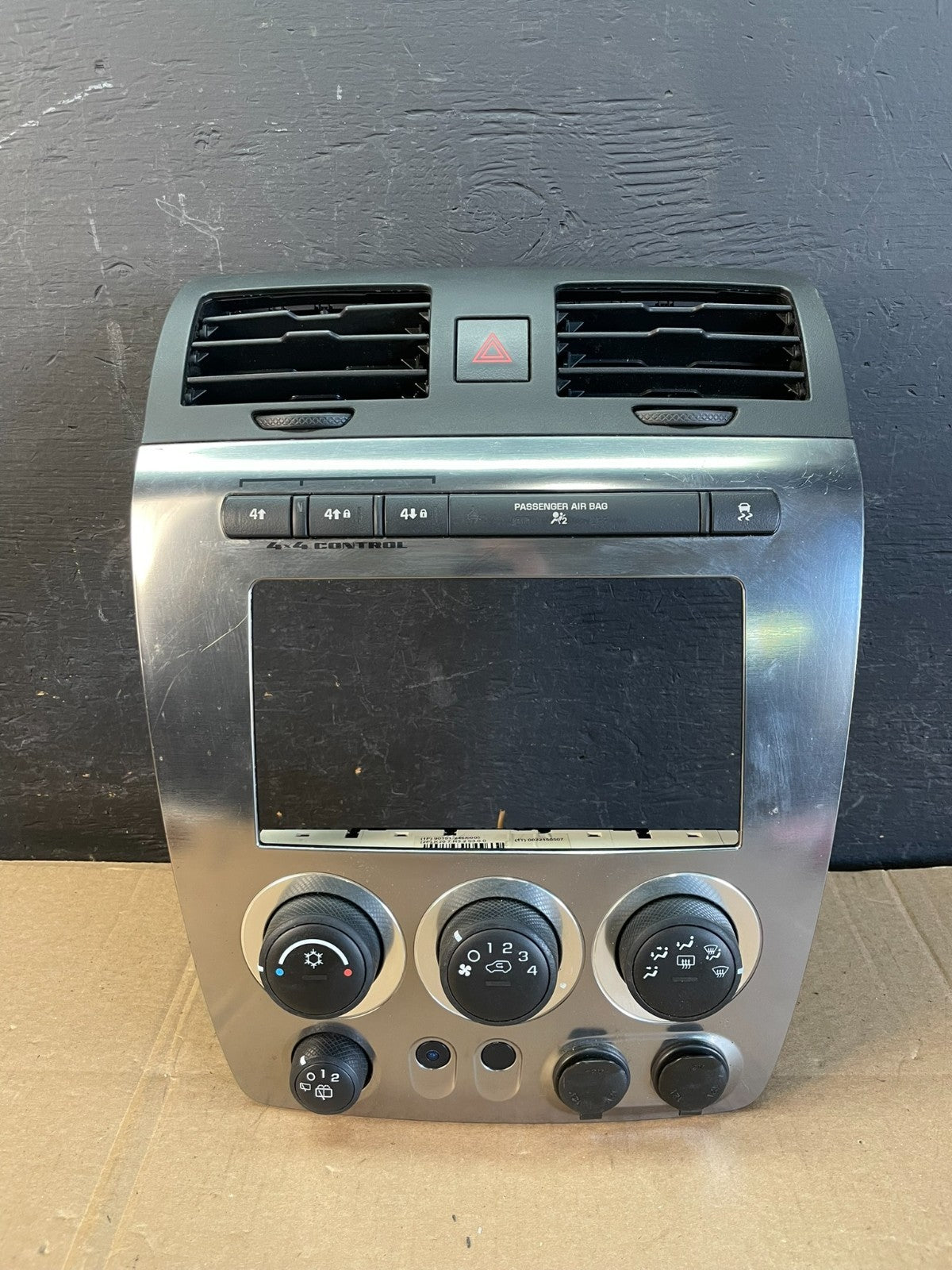 2006 to 2010 Hummer H3 Center Cosnole A/C Climate Control Radio Bezel ac2266 DG0