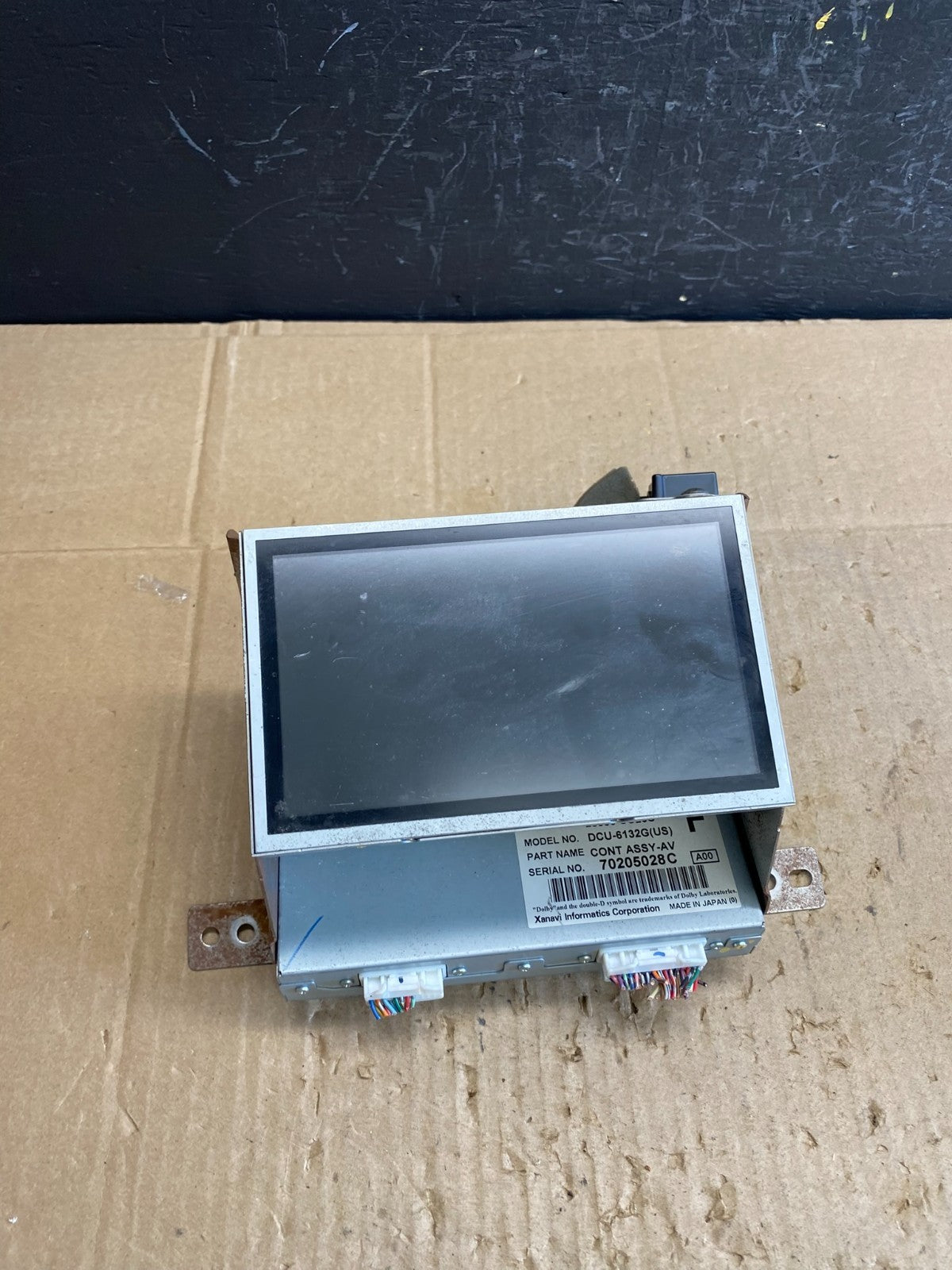 2011 - 2013 Nissan Murano Radio CD Gps Screen Navigation Display AB9639 DG0