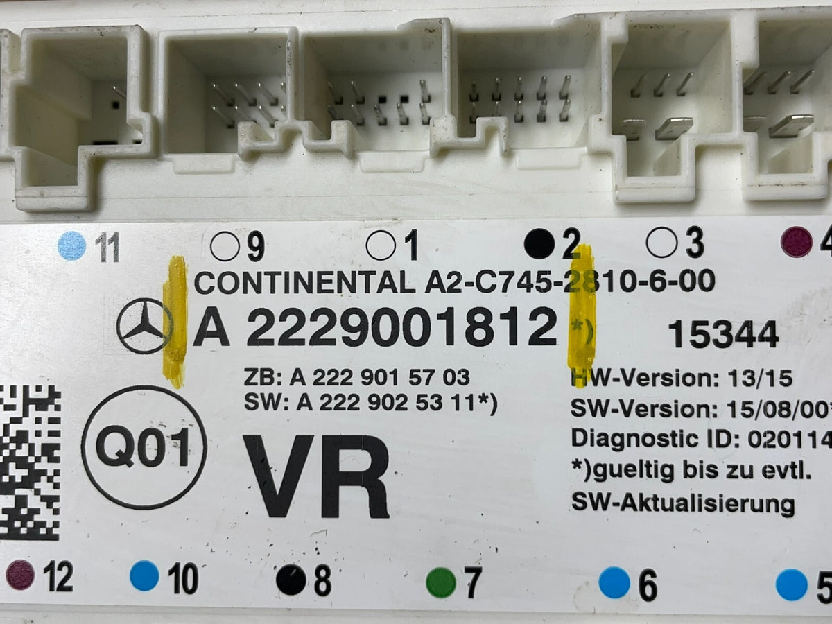 2014 to 2015 Mercedes W222 S550 Sirius Satellite Radio Receiver M4291 DG6