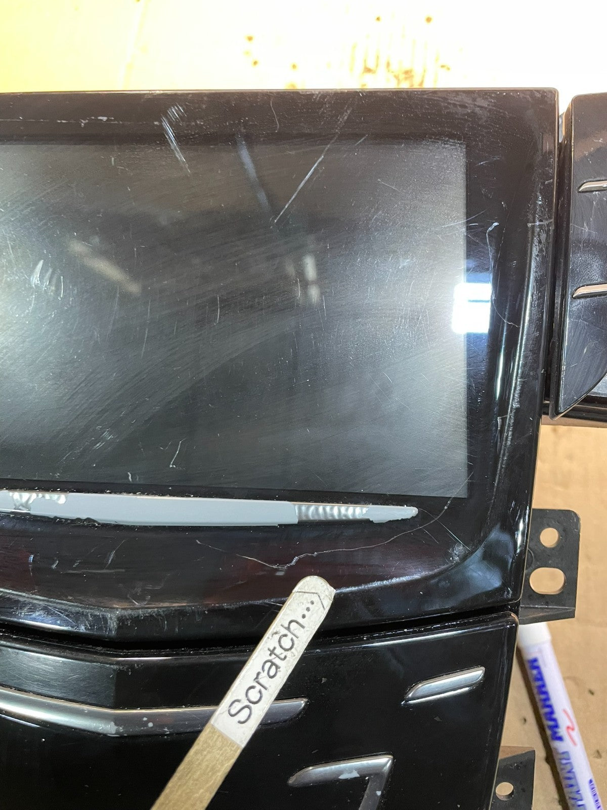 2015-2019 Cadillac CTS XTS Heater Radio Climate Control Panel Bezel OEM V2031 DG1