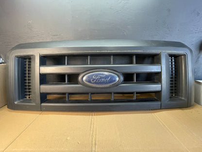 2008 to 2014 Ford Econoline E150 E250 Front Upper Black Grill Grille AC5260 DG0