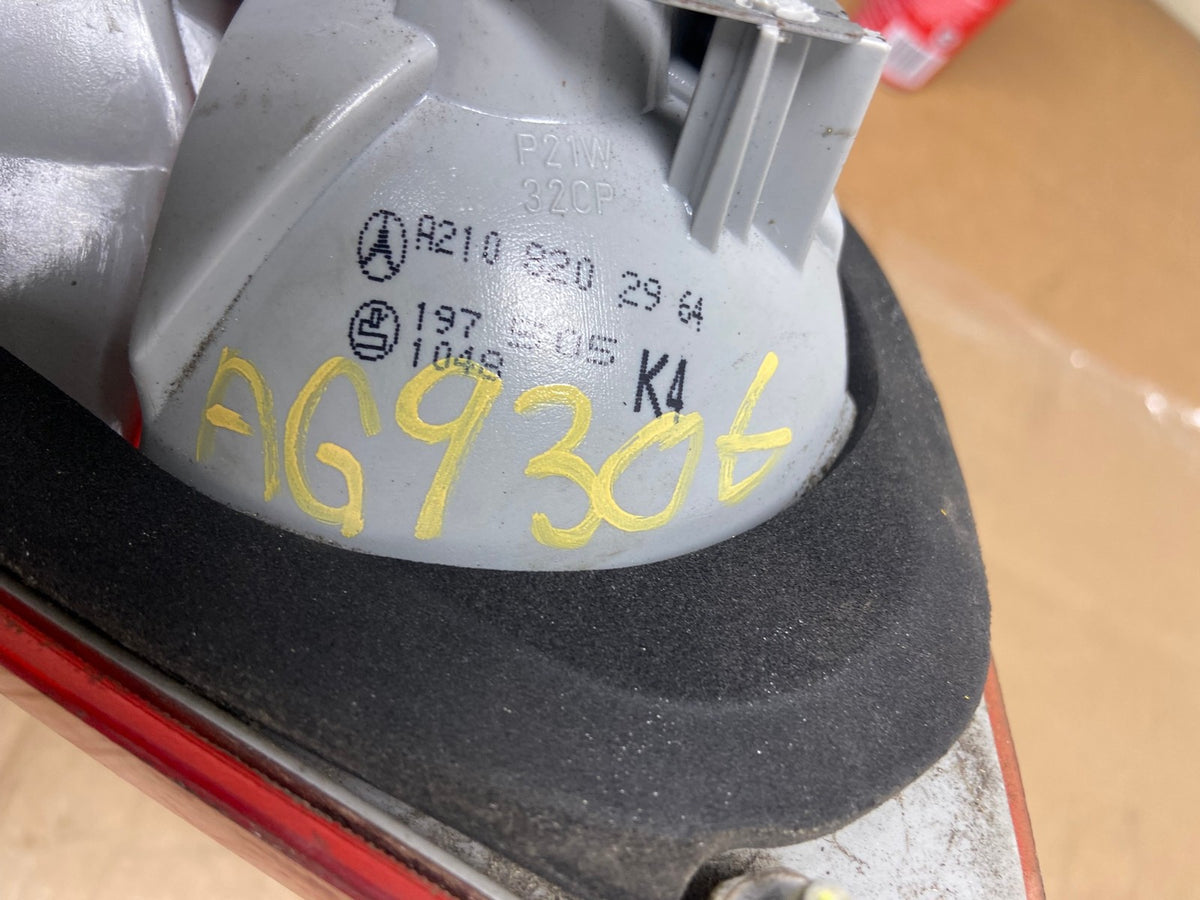 1996 - 1999 Mercedes-Benz E W210 E320 Left Driver Inner Tail Light AG9306 LK6