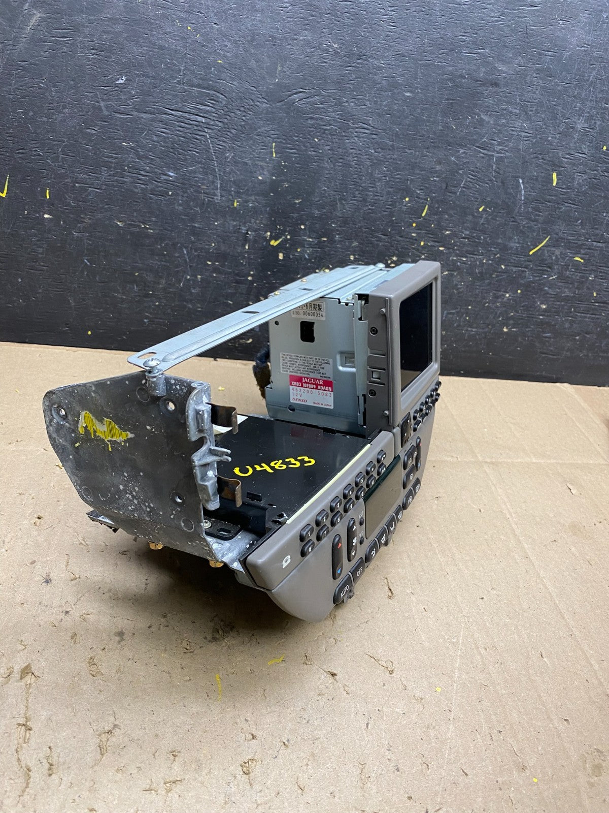1999 - 2002 Jaguar S-Type Dash Climate A/C Temperature Radio Panel u4833 DG1