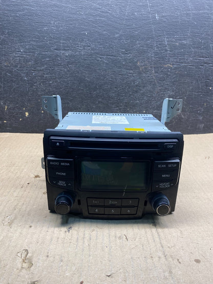 2012 to 2014 Hyundai Sonata Radio CD Player Screen Display AI5122 DG0