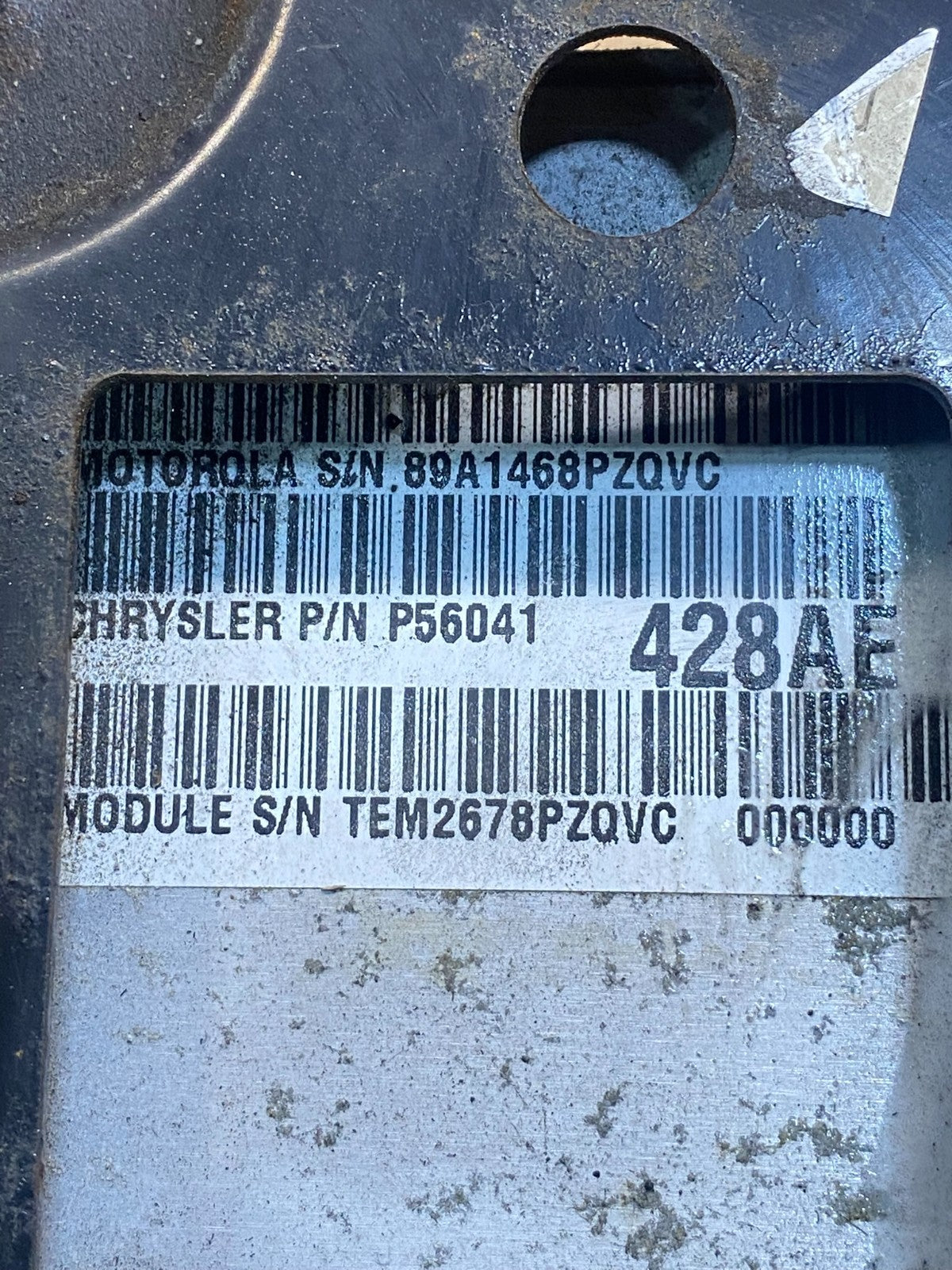 1999 Jeep Grand Cherokee 4.7L ECM ECU Engine Control Computer Modul AC7050 DG2