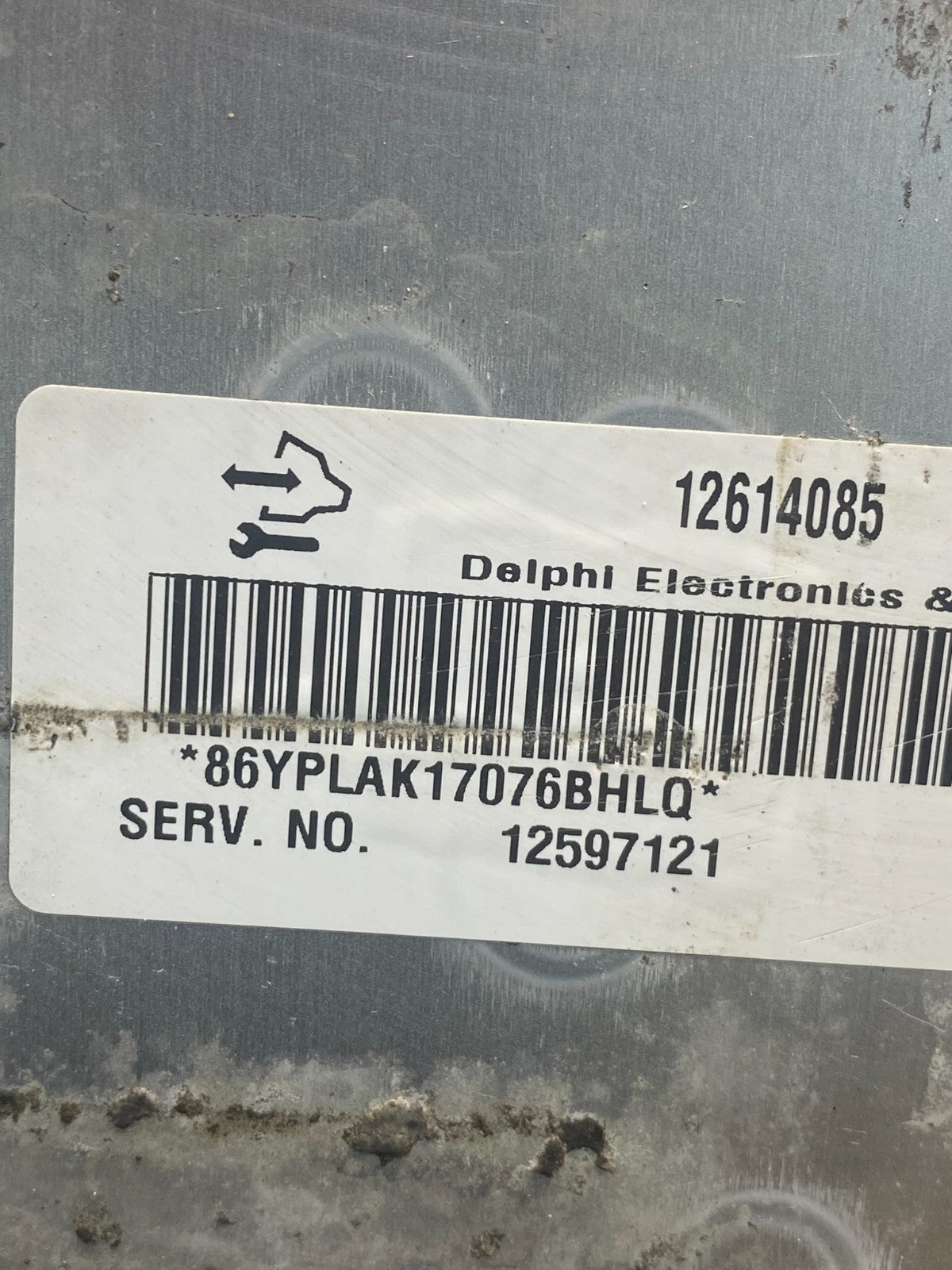 2007 Chevrolet Silverado Yukon Engine Control Module ECM ECU AH7186 DW2
