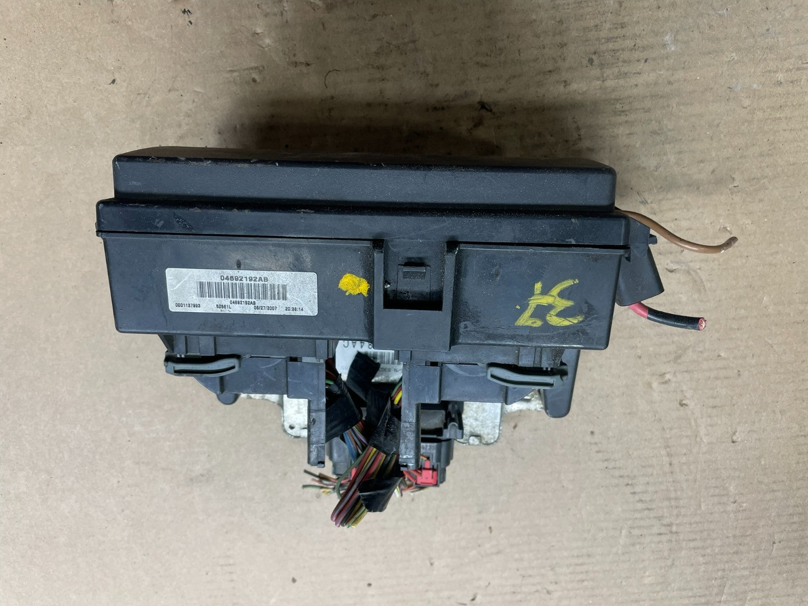 2007 2008 2009 Dodge Durango Fuse Box Relay Panel Body Module BCM Oem P4739 DG0