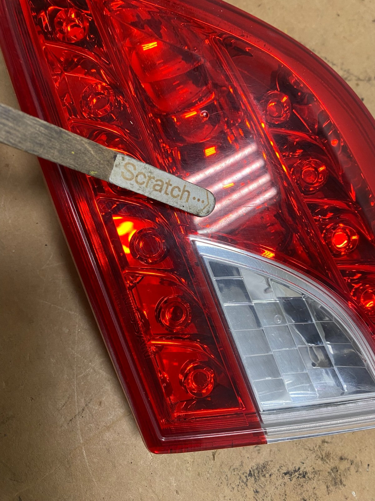 2013 2014 2015 Nissan Sentra Led Right Passenger Inner Tail Light Oem X4996 DW3