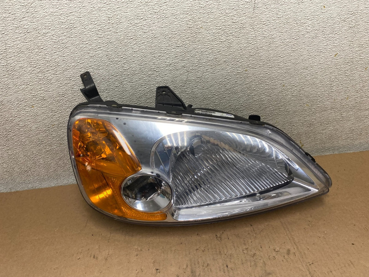 2001 - 2003 Honda Civic Coupe Headlight Halogen Right Passenger Rh TYC S3863 DW0