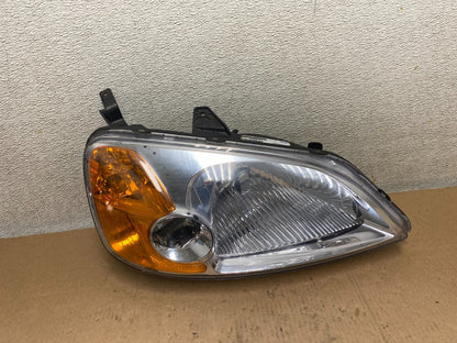 2001 - 2003 Honda Civic Coupe Headlight Halogen Right Passenger Rh TYC S3863 DW0