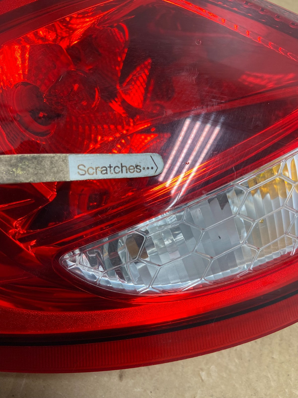 2011 to 2013 Ford Fiesta Hatchback Left Driver Side Tail Light AB05033