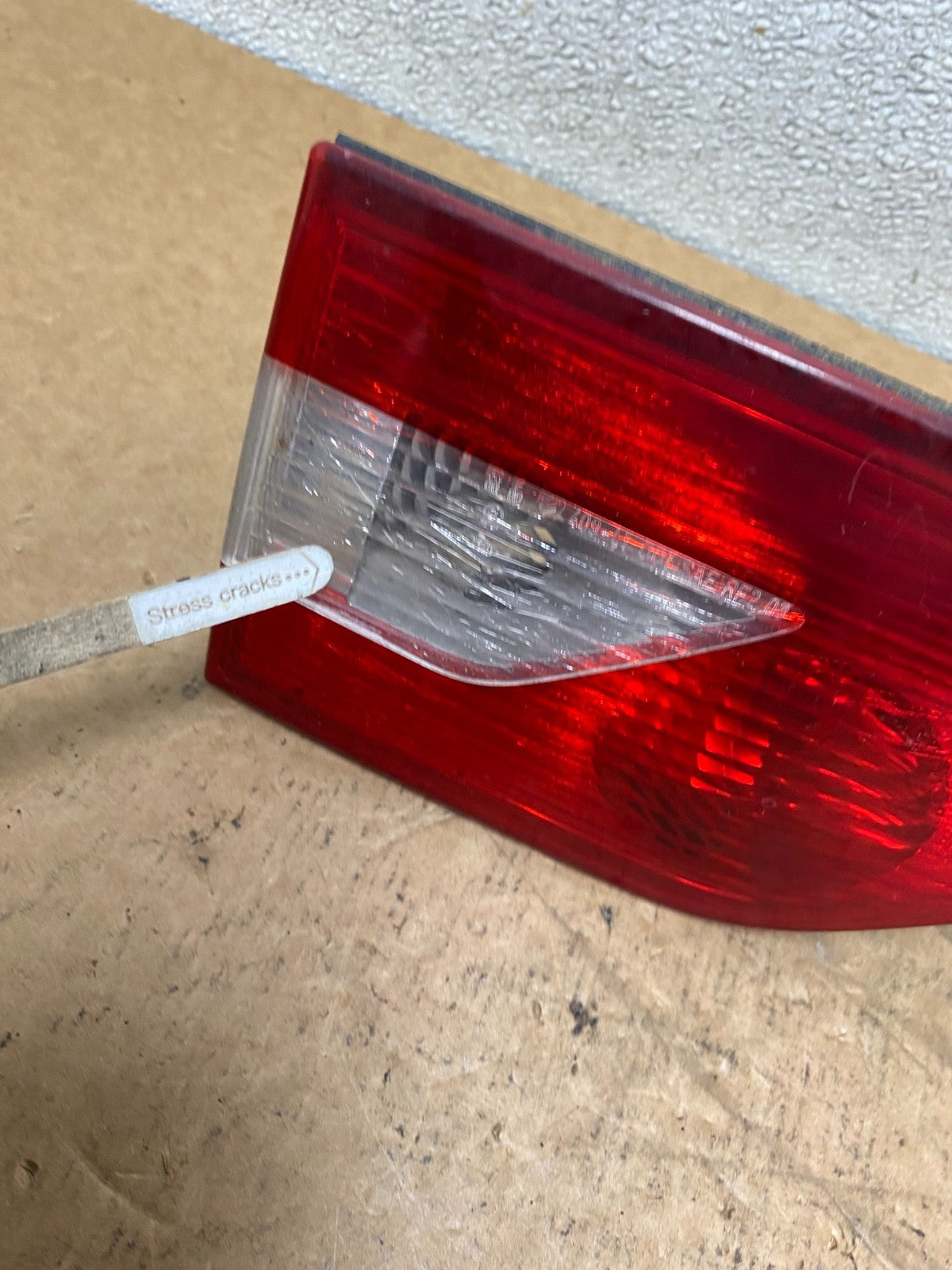 2004 2005 2006 Bmw X3 Left Driver Lh Inner Tail Light OEM S6827 PS4