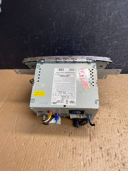 2011-2013 Hyundai Elantra Center Radio CD Plater Screen Display AE4328 DG3