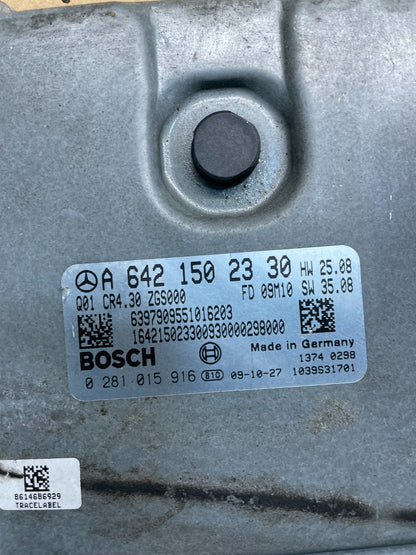 2007 to 2009 Mercedes Sprinter ECU ECM Engine Control Module Unit OEM W4317 DG3