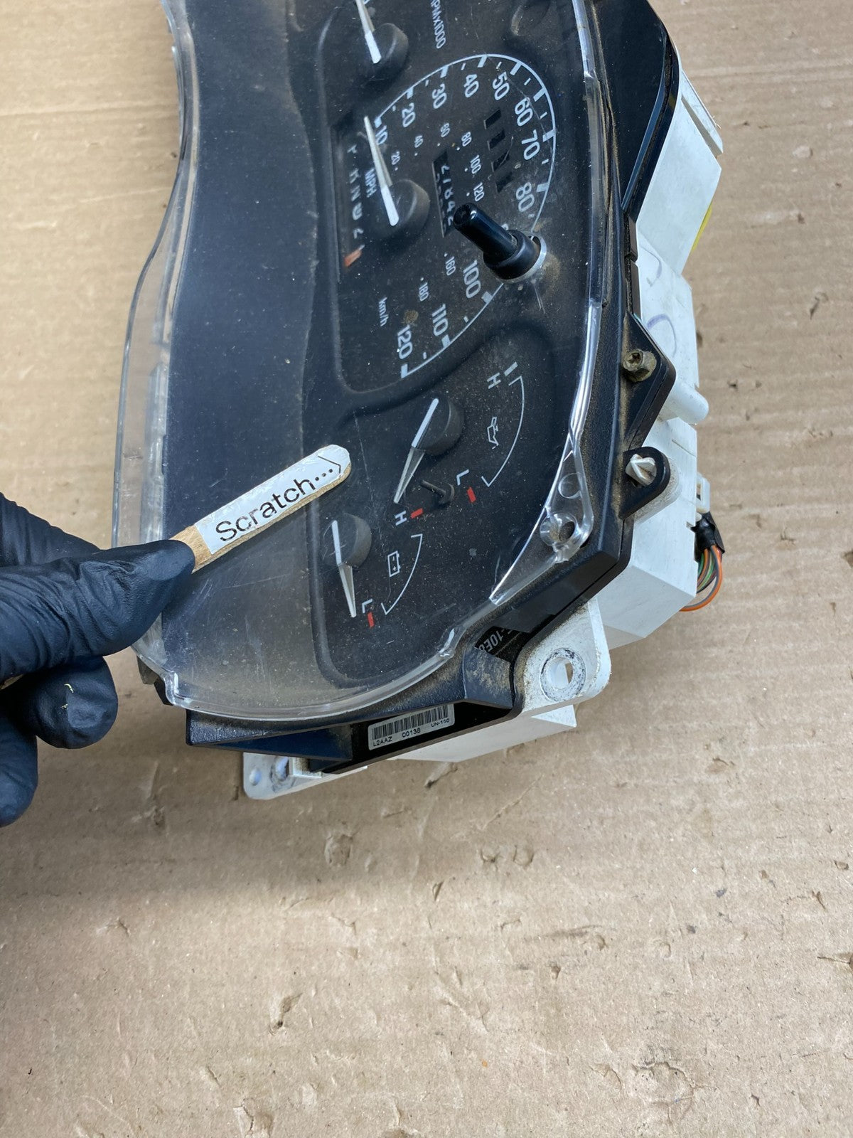 1999 to 2000 Ford Ranger Speedometer Instrument Cluster AG6304 DG3