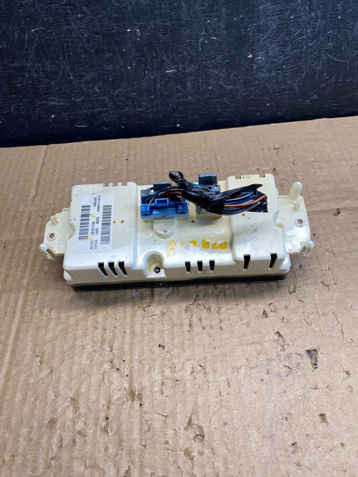 2003 to 2006 Chevrolet Silverado HVAC Heater Climate Control Module AC9628 DG3