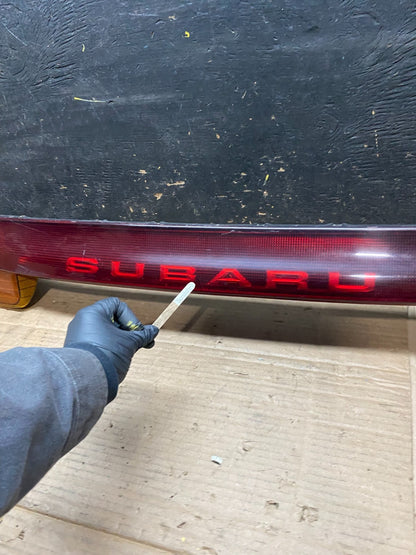 1995 to 1996 Subaru Legacy Wagon Trunk Mounted Center Tail Light Panel V3377 DG5