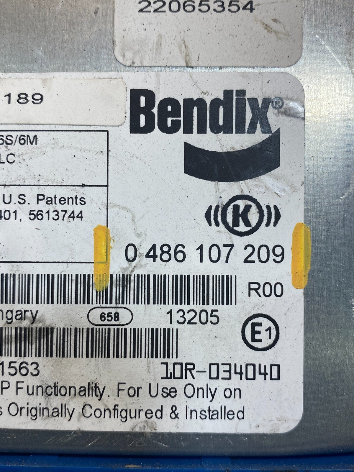 Volvo Bendix ABS Brake Control Module OEM ab4362 DG2