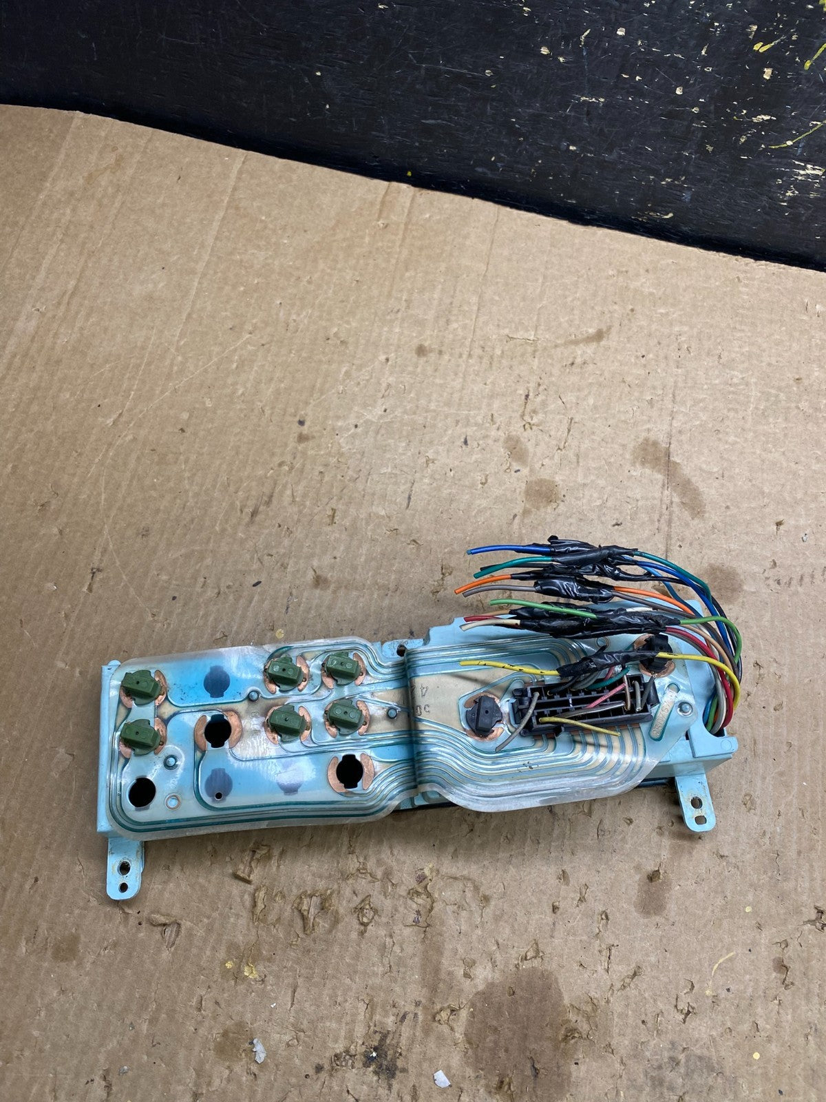 1984-1985 Chevrolet Corvette Digital Dash Information DIC Switch Panel Z4543 DG4