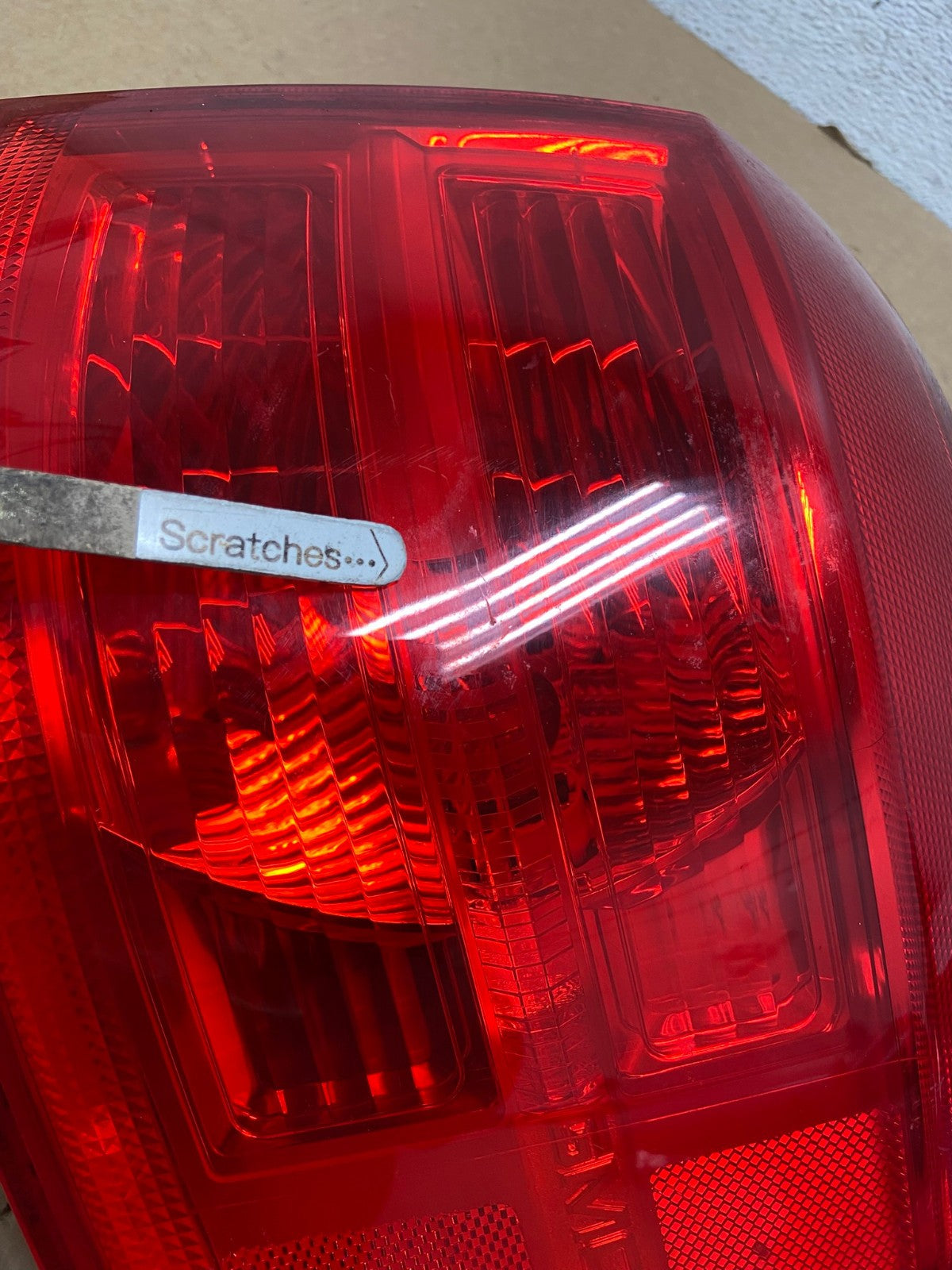 2010 to 2017 GMC Terrain Halogen Right Passenger Rh Side Tail Light AG1338 LK3