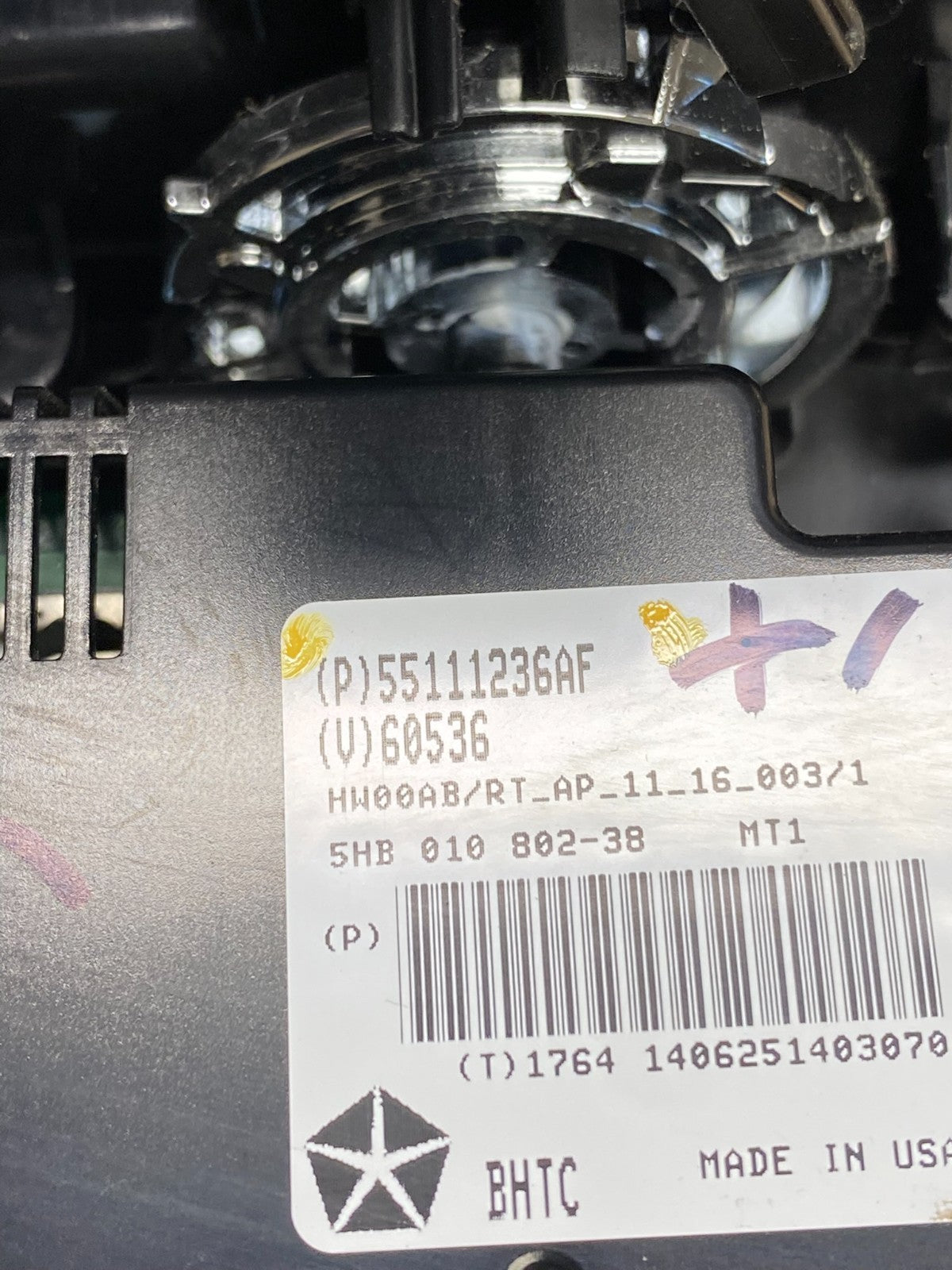 2011-2016 Dodge Grand Caravan Temperature Climate Control AC Heater AG6392 DG6