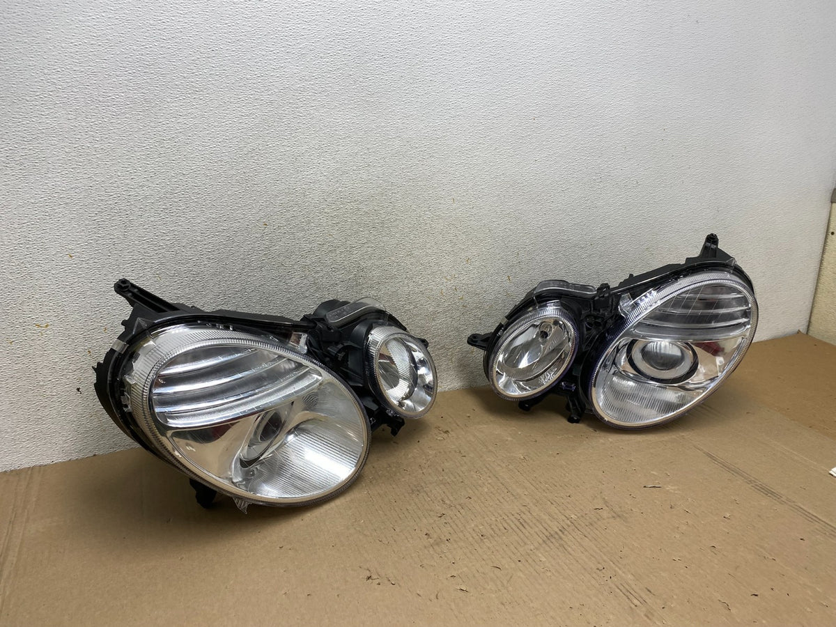 2007 2008 2009 Mercedes E Class Left+Right Led Headlights AJ2059 DW2