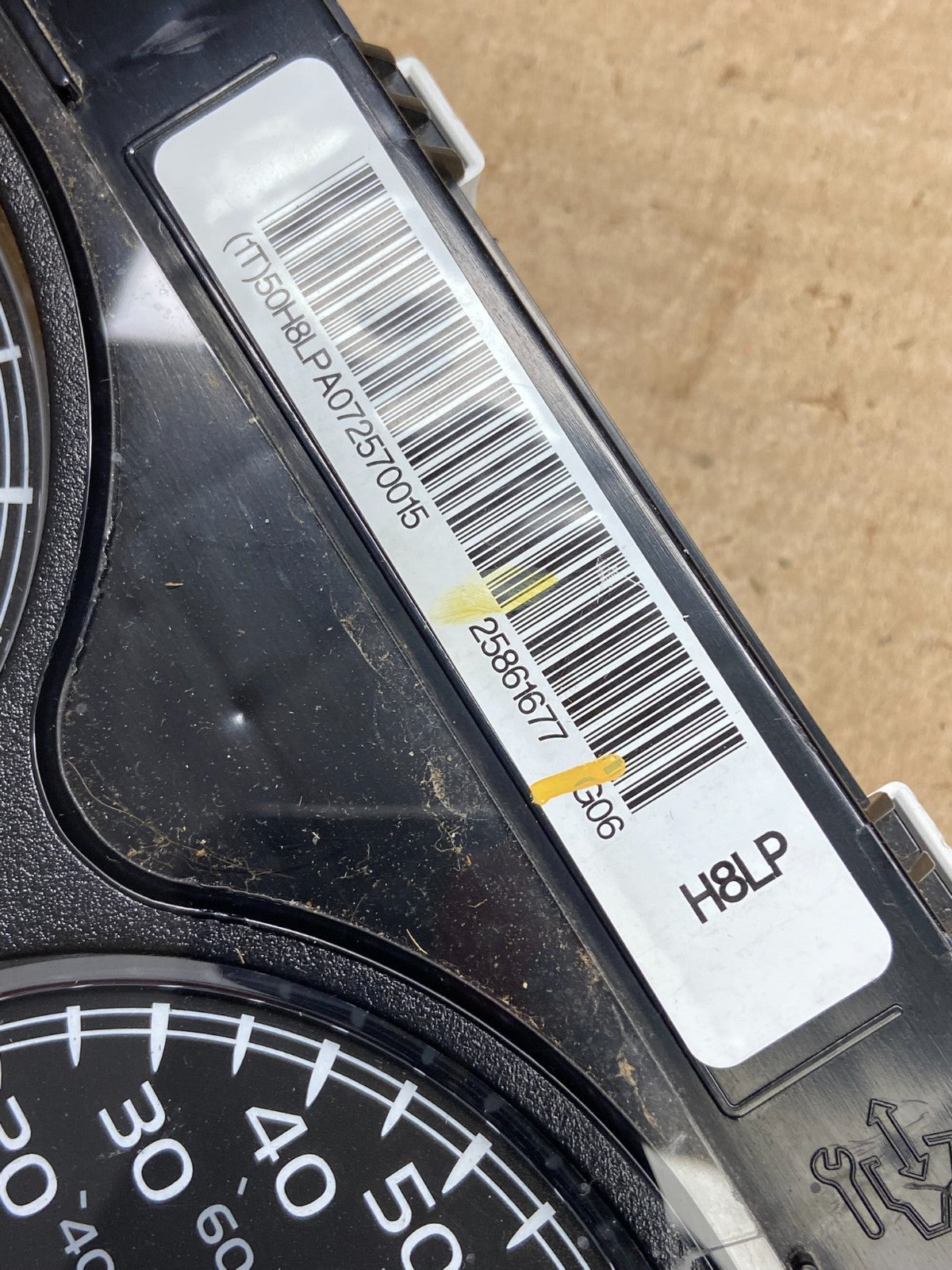 2007 to 2014 Chevrolet Silverado Sierra Cluster Gauge Speedometer ECM AH5277 DG7