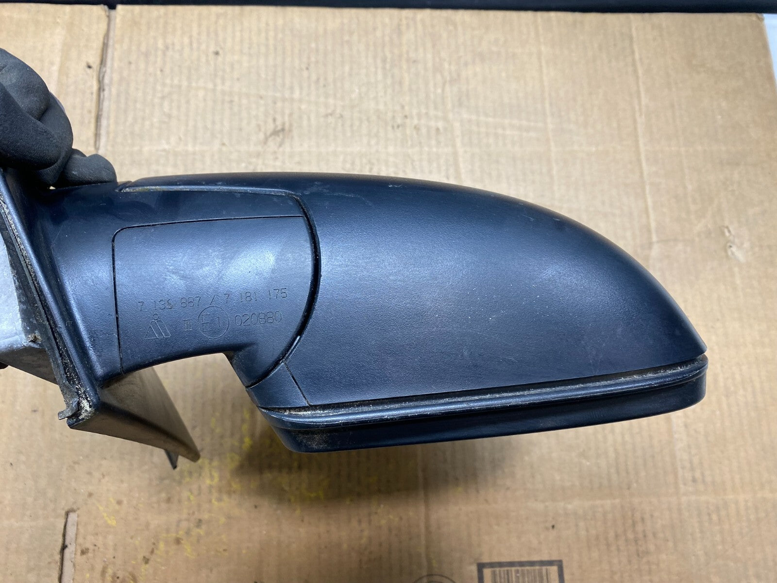 2007 to 2013 BMW X5 Left Driver LH Side View Door Mirror Oem D2428 DG3